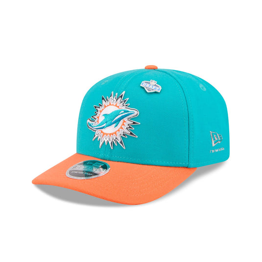 Miami Dolphins Labeled 9SEVENTY Stretch-Snap Hat