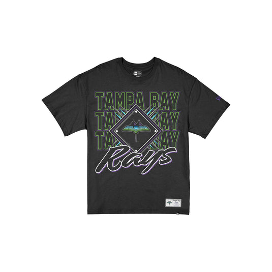 Tampa Bay Rays Blackout Basic 59FIFTY Fitted Hat
