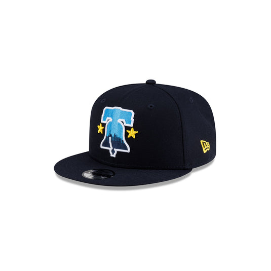 Philadelphia Eagles Basic Black and White 9FIFTY Snapback Hat