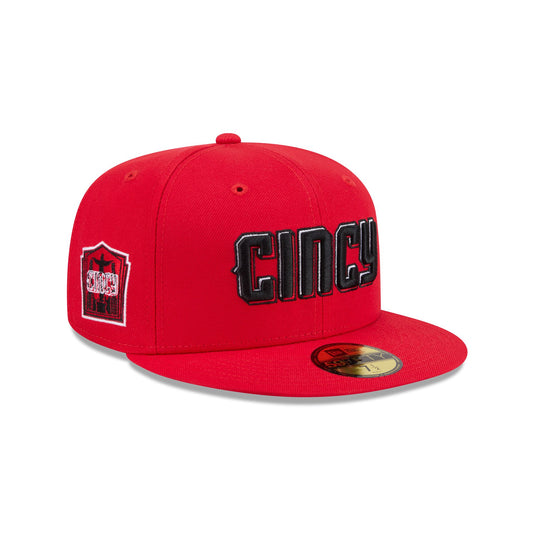 Cincinnati Bengals Black & White 59FIFTY Fitted Hat