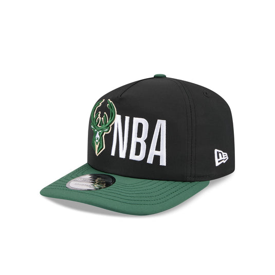Milwaukee Bucks Black 9TWENTY Adjustable Hat