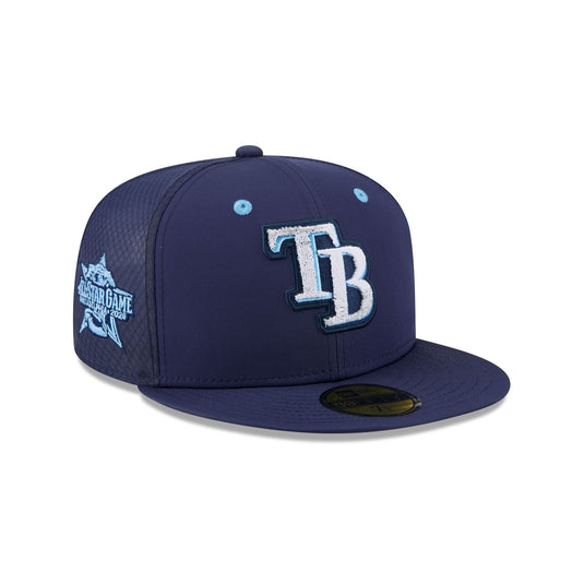 Tampa Bay Rays Blackout Basic 59FIFTY Fitted Hat