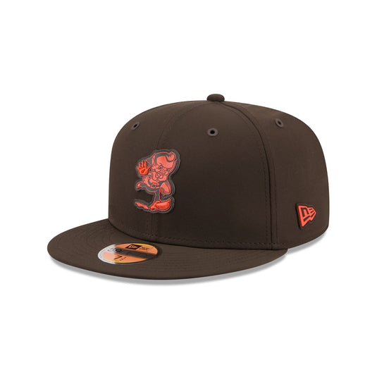 Cleveland Browns Black & White 59FIFTY Fitted Hat