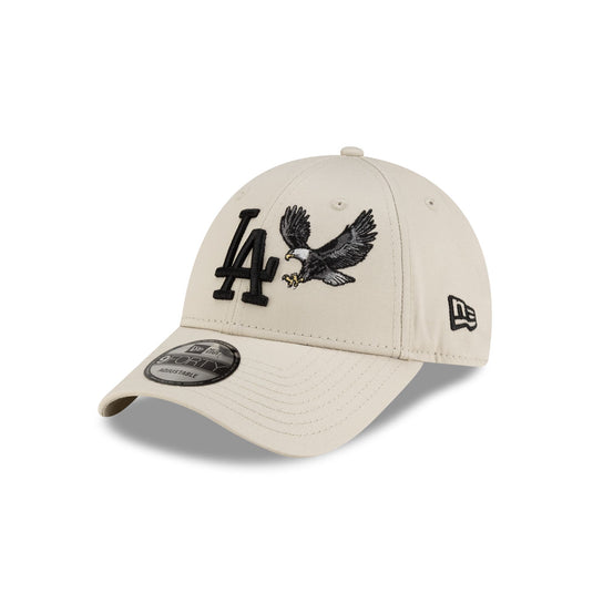 Los Angeles Dodgers Linen 9FORTY M-Crown Snapback Hat