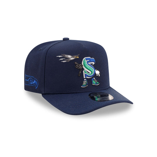 Seattle Mariners Mini Mascot 9TWENTY Adjustable Hat