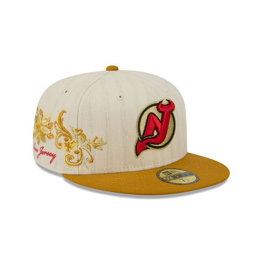 New Jersey Devils Chrome 59FIFTY Fitted Hat