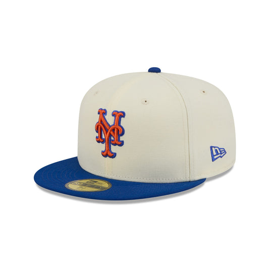 New York Mets Chrome 59FIFTY Fitted Hat