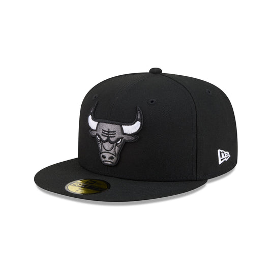 Los Angeles Clippers Black & White 59FIFTY Fitted Hat