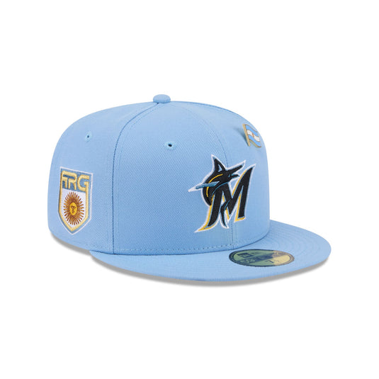 Miami Marlins Mini Mascot 59FIFTY Fitted Hat