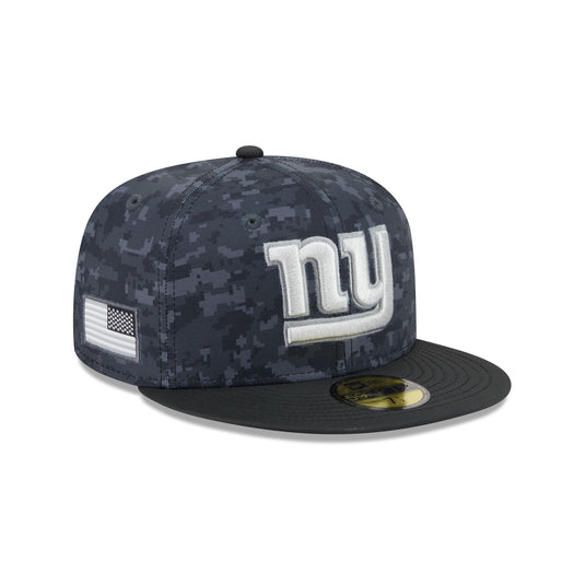 New York Giants Black & White 59FIFTY Fitted Hat