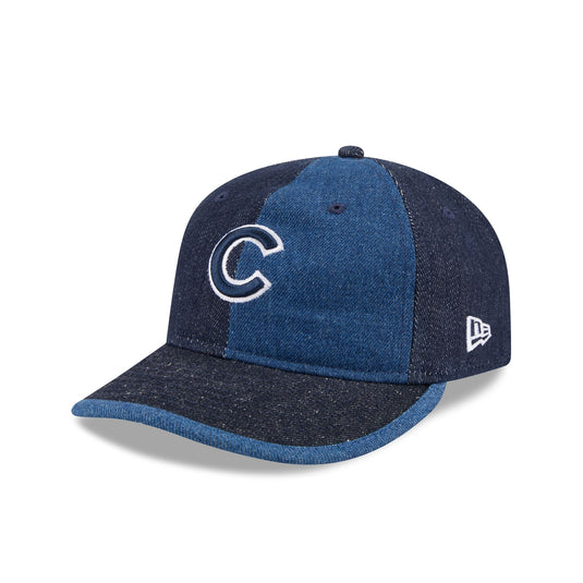 Chicago Cubs Hand Stitched Chambray Low Profile 59FIFTY Fitted Hat