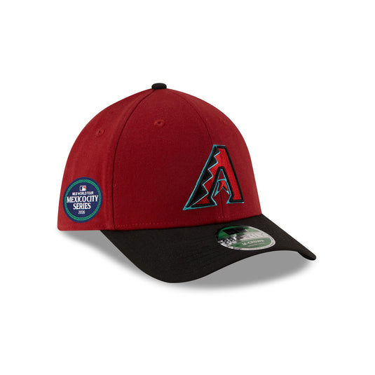 New Era Golf Script Red 39THIRTY Stretch Fit Hat