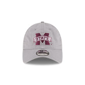 Mississippi State Bulldogs Gray 9TWENTY Adjustable Hat