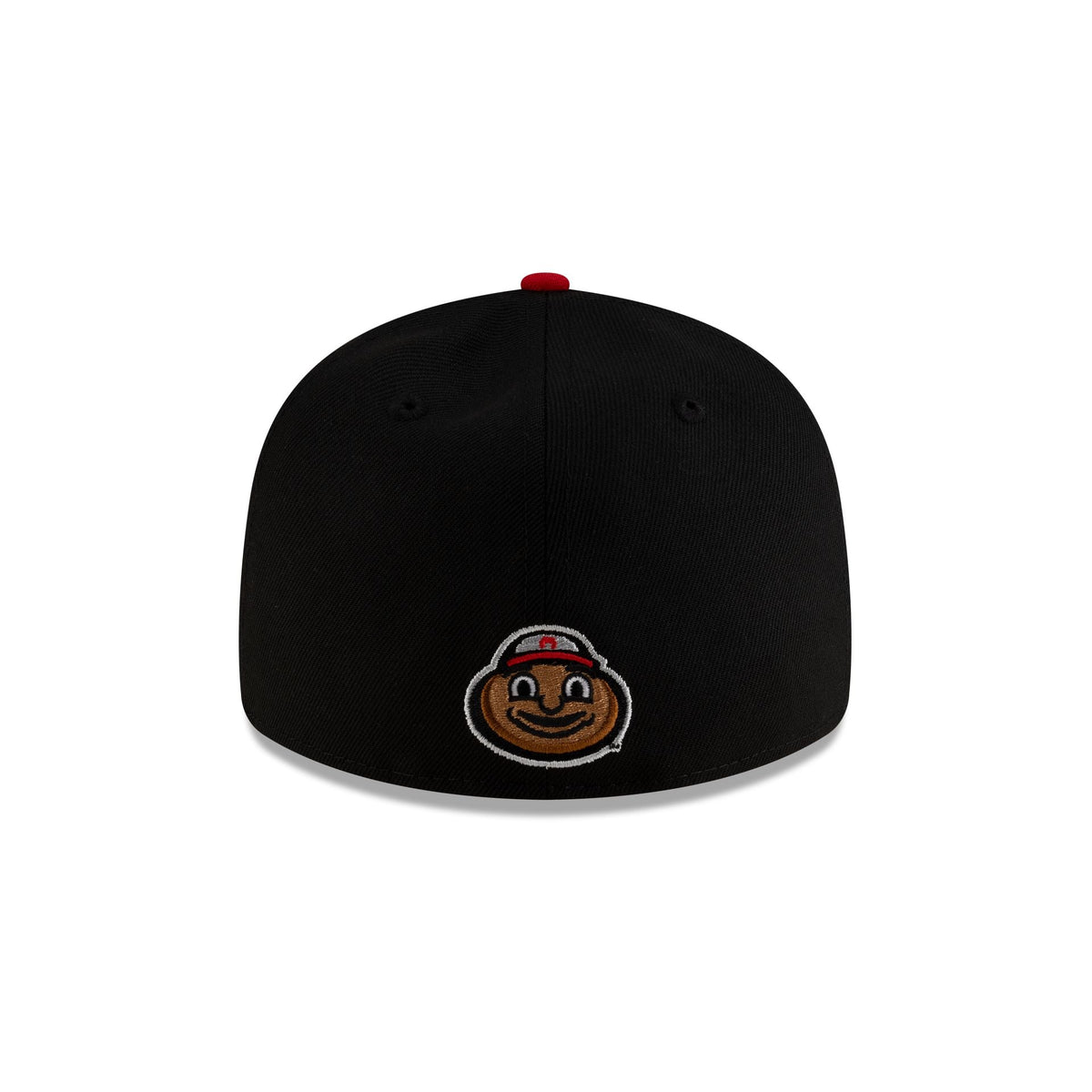 Ohio State Buckeyes Black Scarlet Low Profile 59FIFTY Fitted