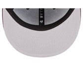 Morehouse Tigers Black Maroon 9FIFTY Snapback Hat