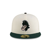 Michigan State Spartans College Vault Chrome Green 59FIFTY Fitted