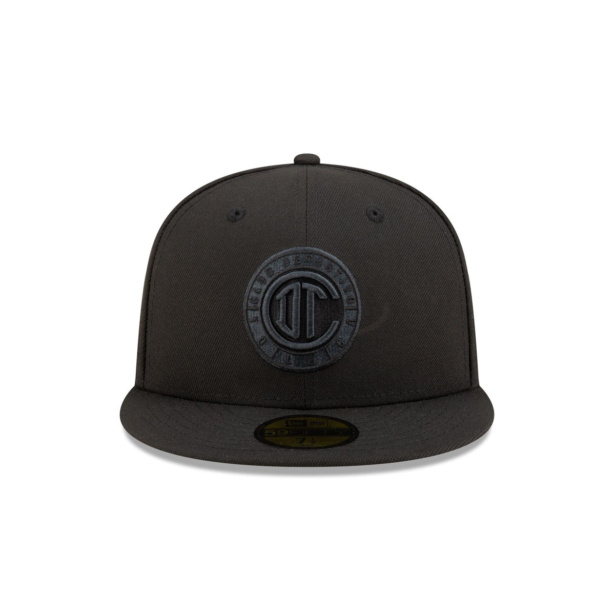 Deportivo Toluca FC Black 59FIFTY Fitted Hat
