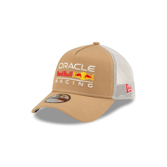 Oracle Red Bull Racing Essential White 9FORTY A-Frame Trucker Hat