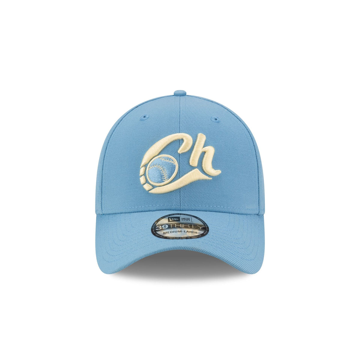 Charros de Jalisco Sky Blue 39THIRTY Stretch Fit Hat
