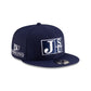 Jackson State Tigers Navy 9FIFTY Snapback Hat