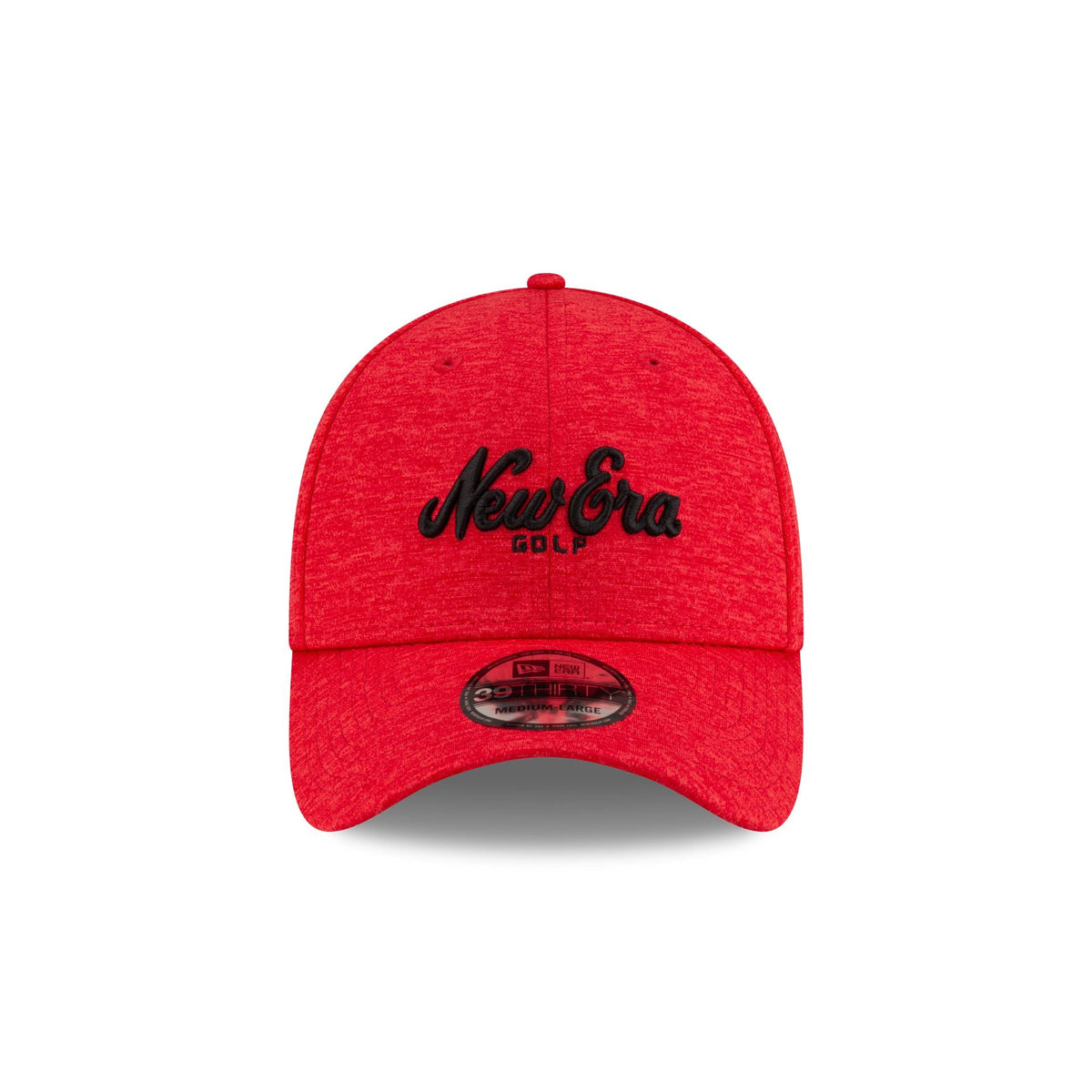 New Era Golf Script Red 39THIRTY Stretch Fit Hat