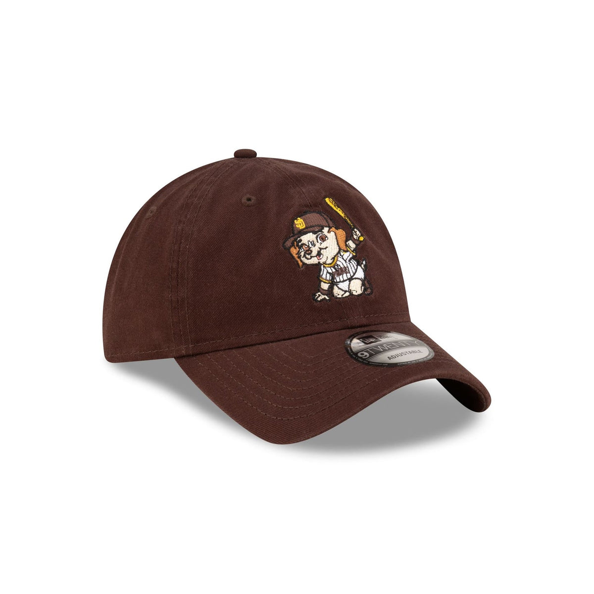 San Diego Padres Mini Mascot 9TWENTY Adjustable Hat