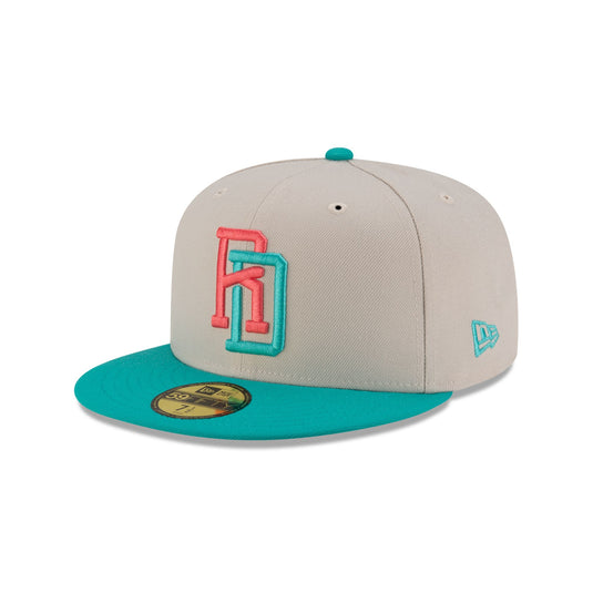 Dominican Republic Chrome Teal 59FIFTY Fitted Hat