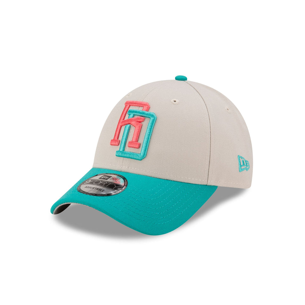 Dominican Republic Teal 9FORTY Snapback Hat