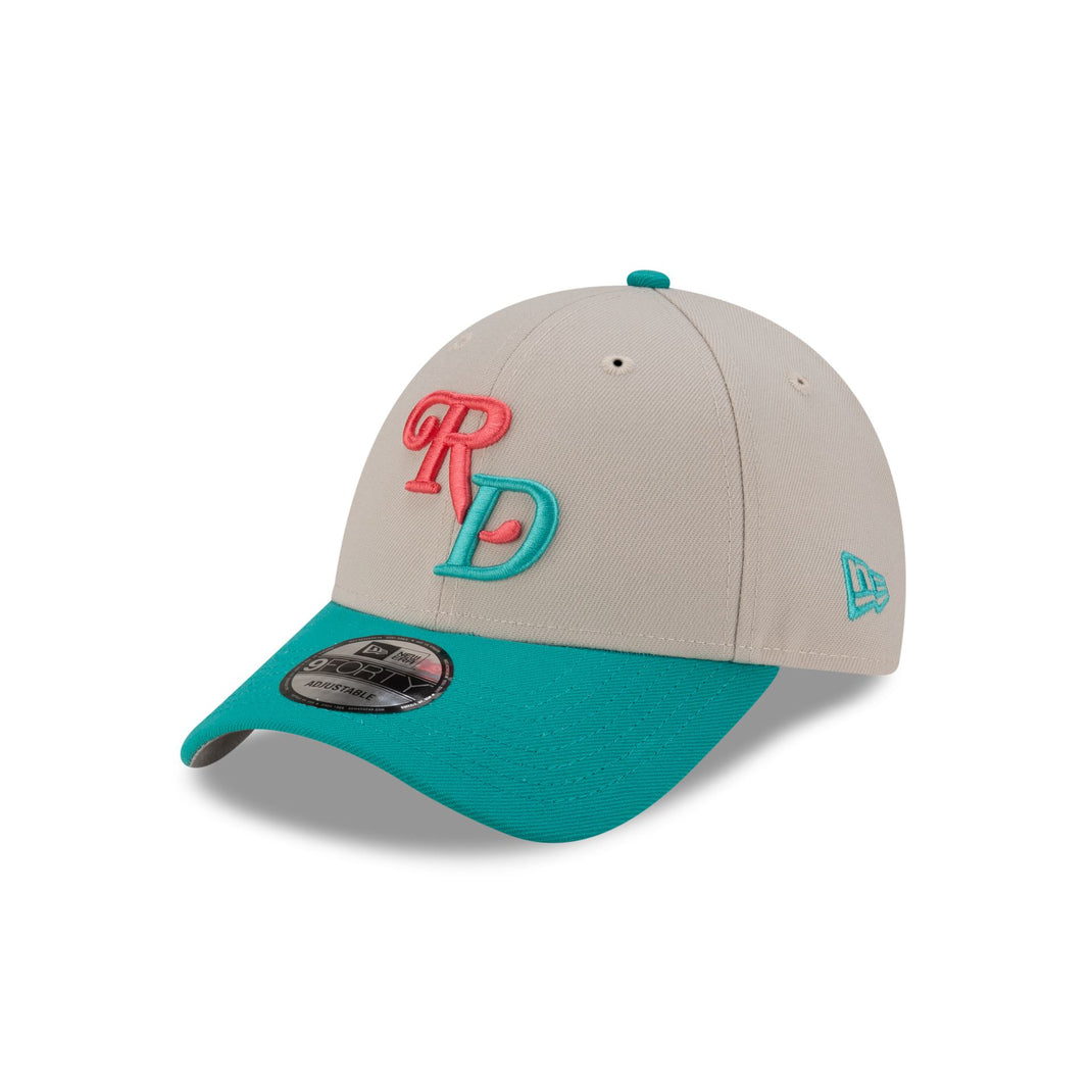 Dominican Republic Teal Script 9FORTY Snapback Hat