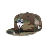 Connecticut Huskies Camo 9FIFTY Trucker Hat