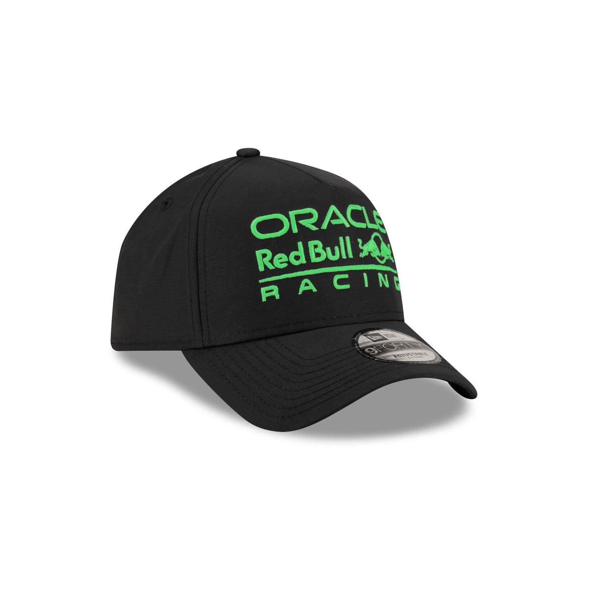 Oracle Red Bull Racing Race Essentials Black 9FORTY A-Frame Snapback Hat