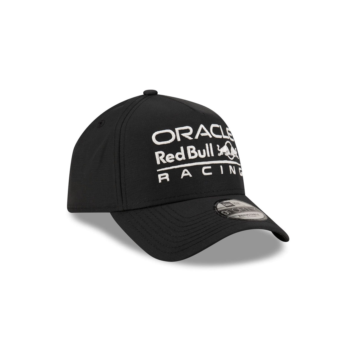 Oracle Red Bull Racing Race Essentials Black 9FORTY A-Frame Snapback Hat