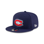 Montreal Canadiens Navy 9FIFTY Snapback Hat
