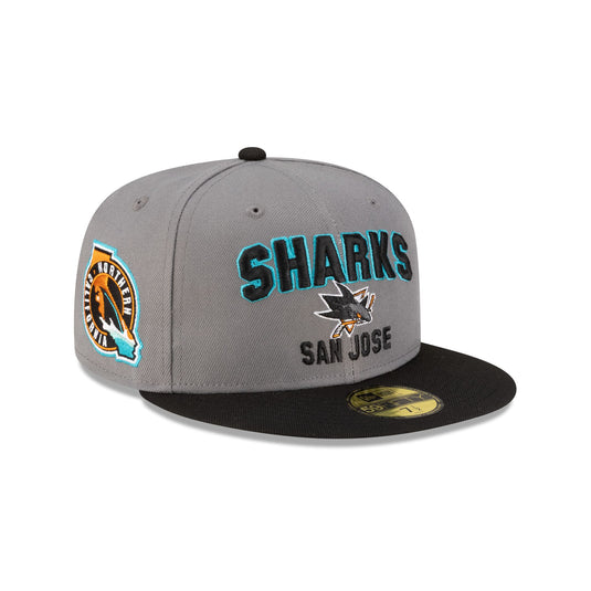 San Jose Sharks NHL Pack Low Profile 59FIFTY Fitted Hat