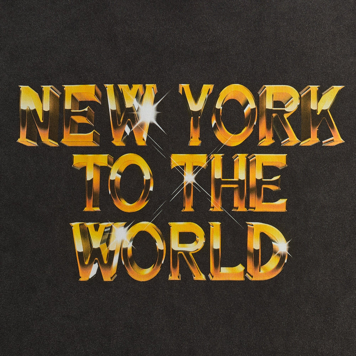 Kith for the New York Knicks Gold Vintage Jones Tee - Black