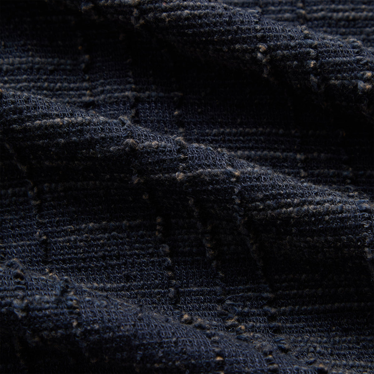Kith High Twist Tweed Rhys Cardigan - Nocturnal