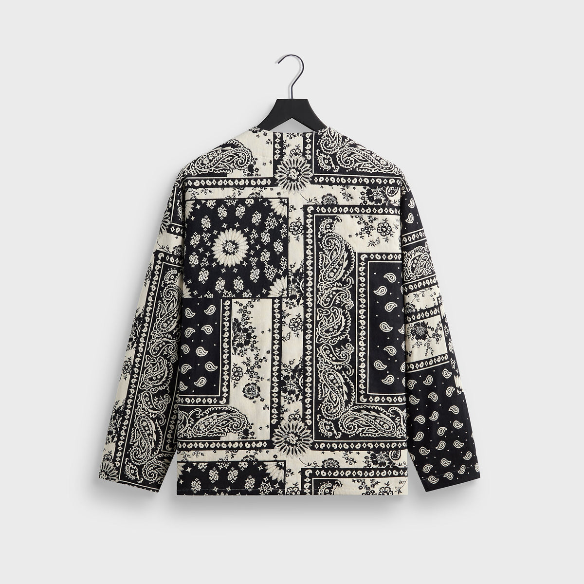 Kith Bandana Jacquard Long Sleeve Willis Shirt - Nocturnal