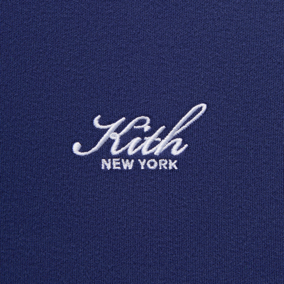 Kith Interlock Graham Polo - Deep Royal