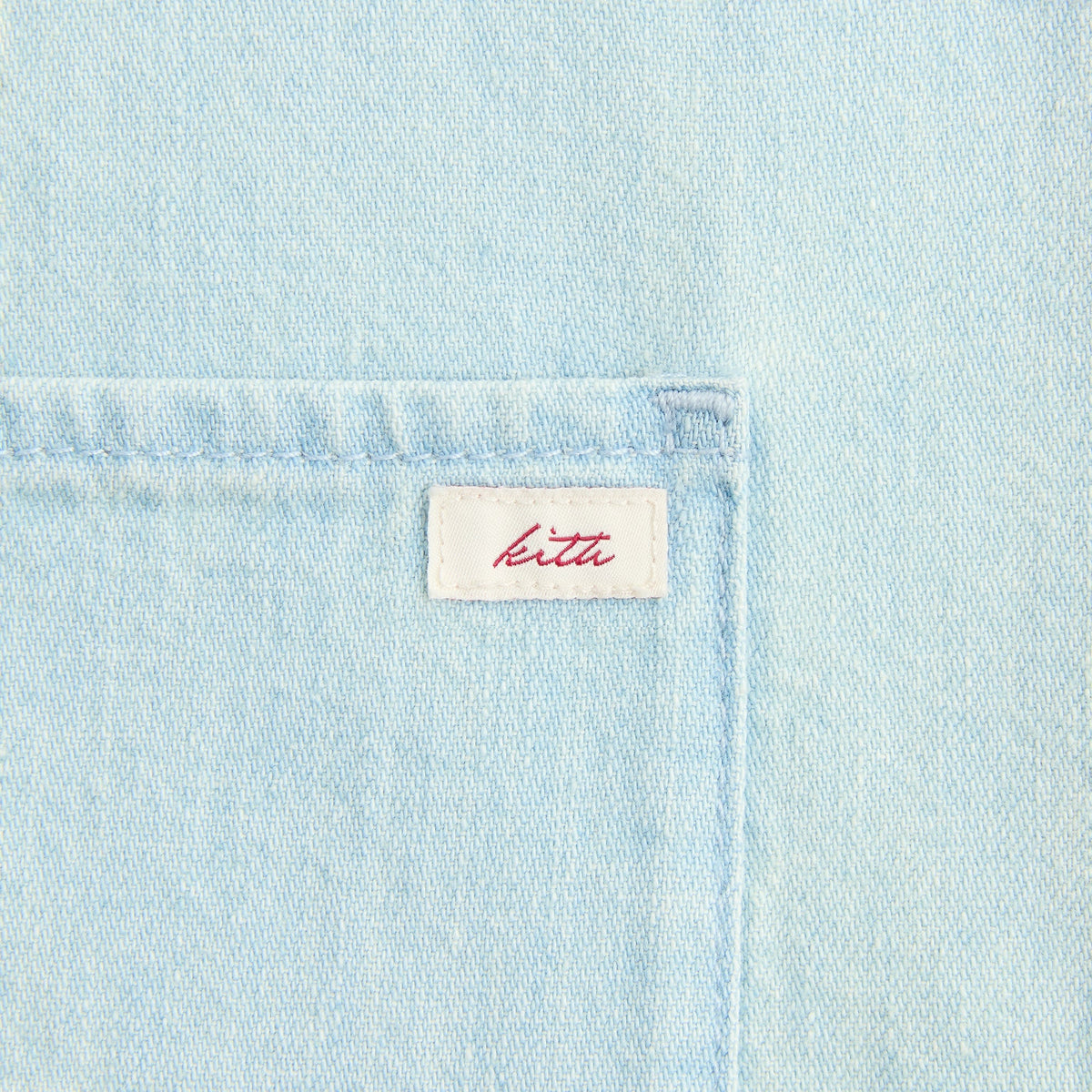 Kith Chambray Nanthan Shirt - Light Indigo