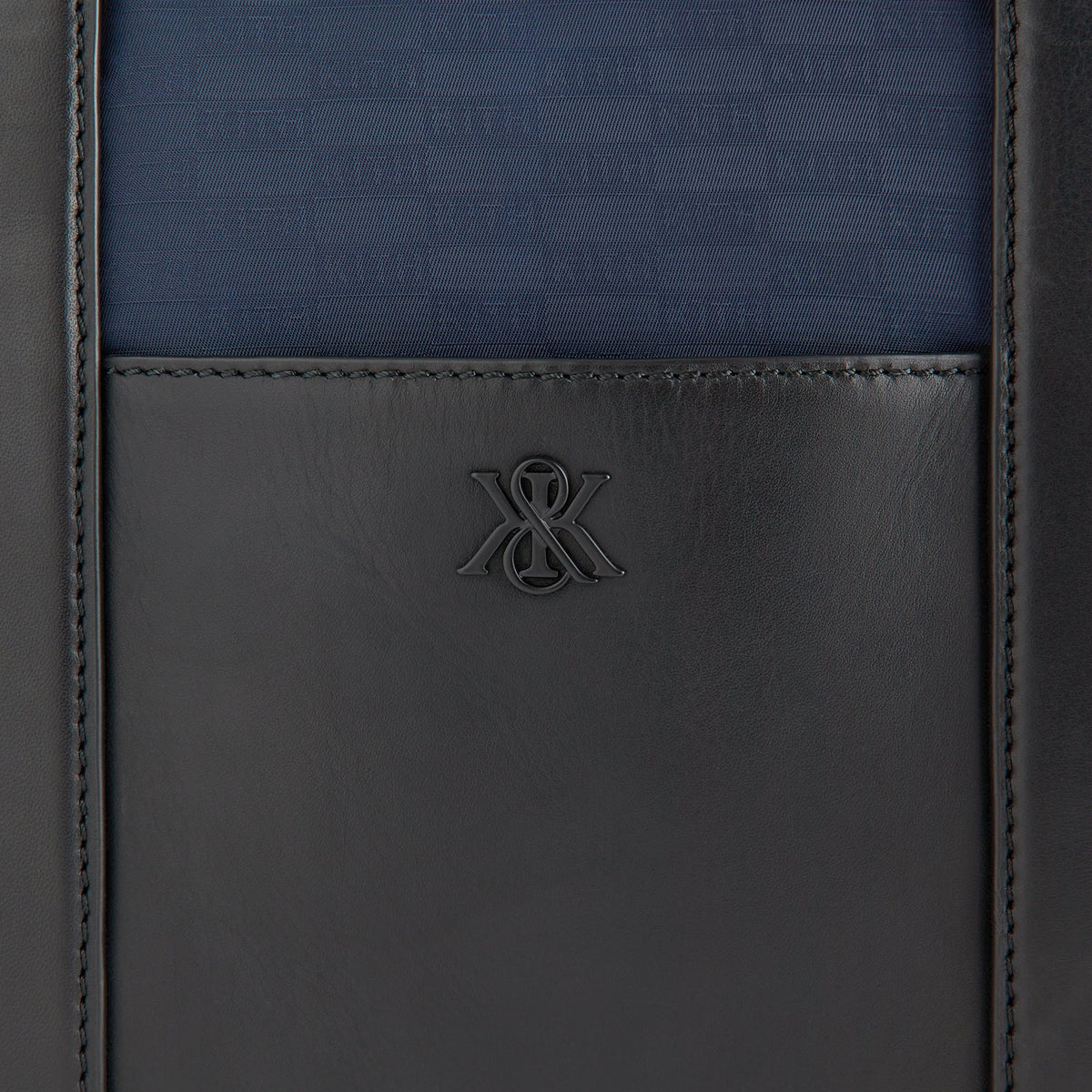 Kith Monogram Nylon Leather Traveler K40 Bag - Nocturnal