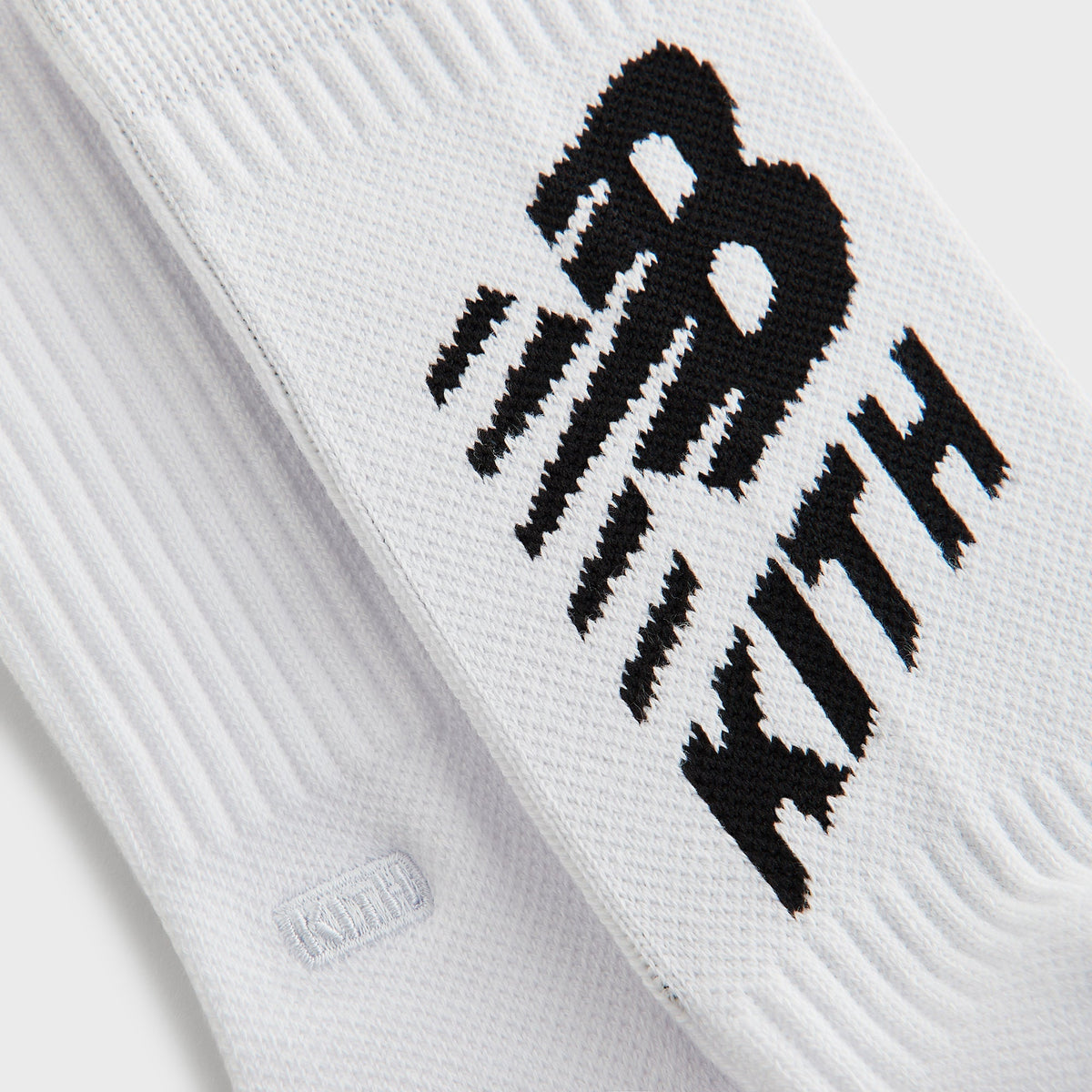 Kith & New Balance Big Logo Crew Socks - White