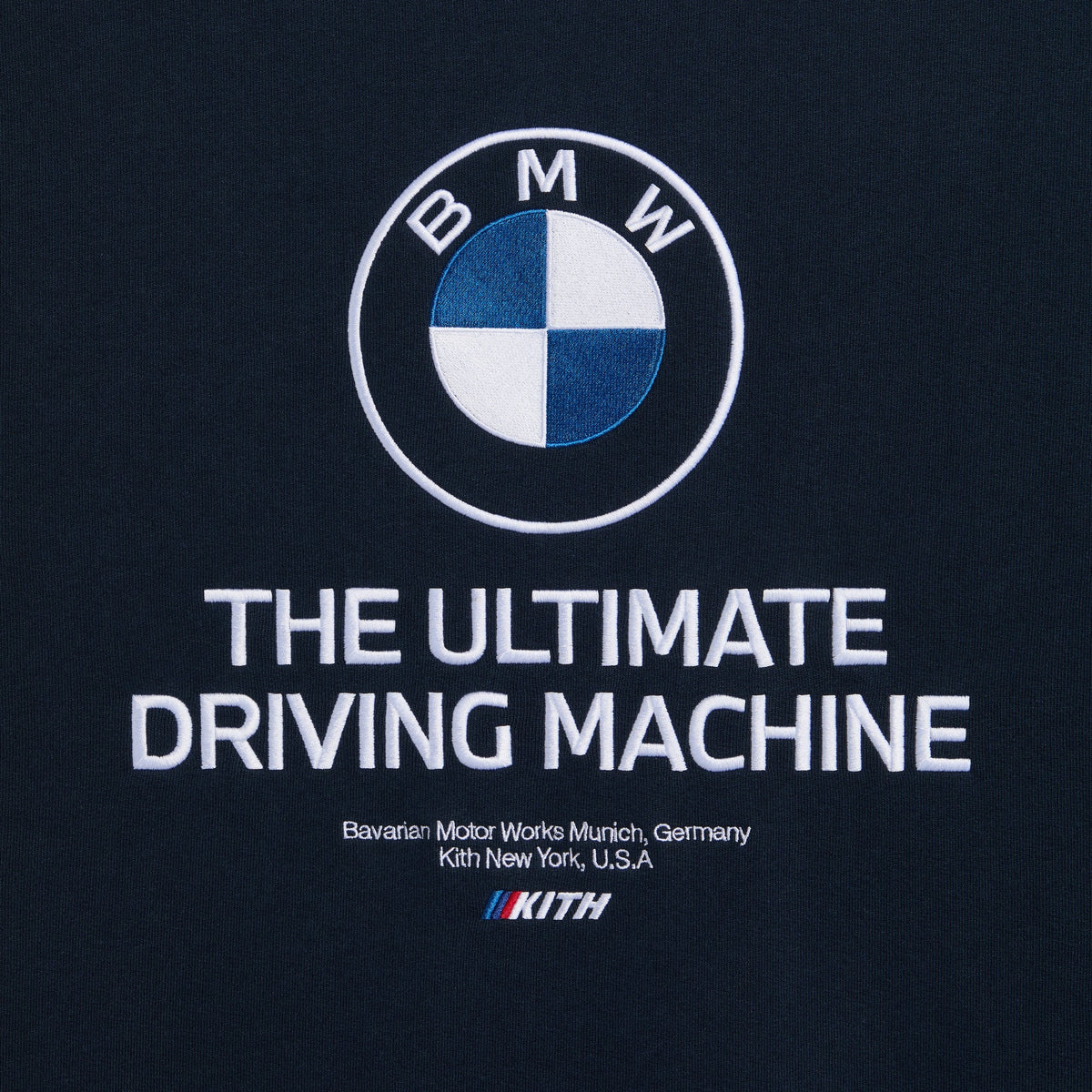 Kith for BMW Quote Vintage Crewneck - Nocturnal
