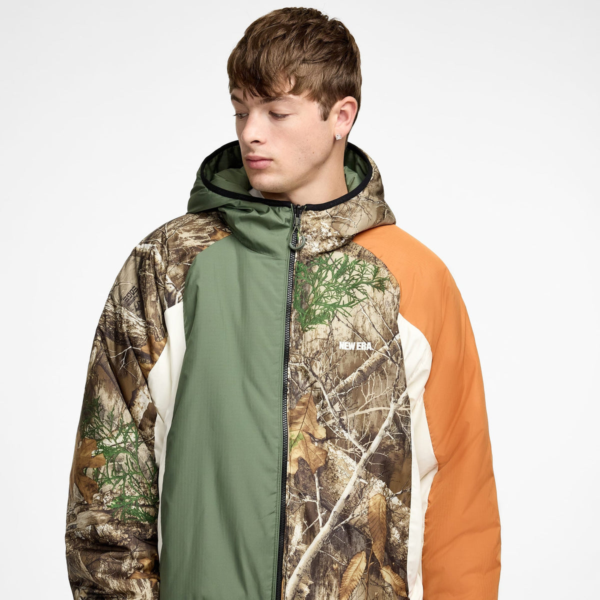 New Era Cap Lightweight Reversible Black Insulated Jacket