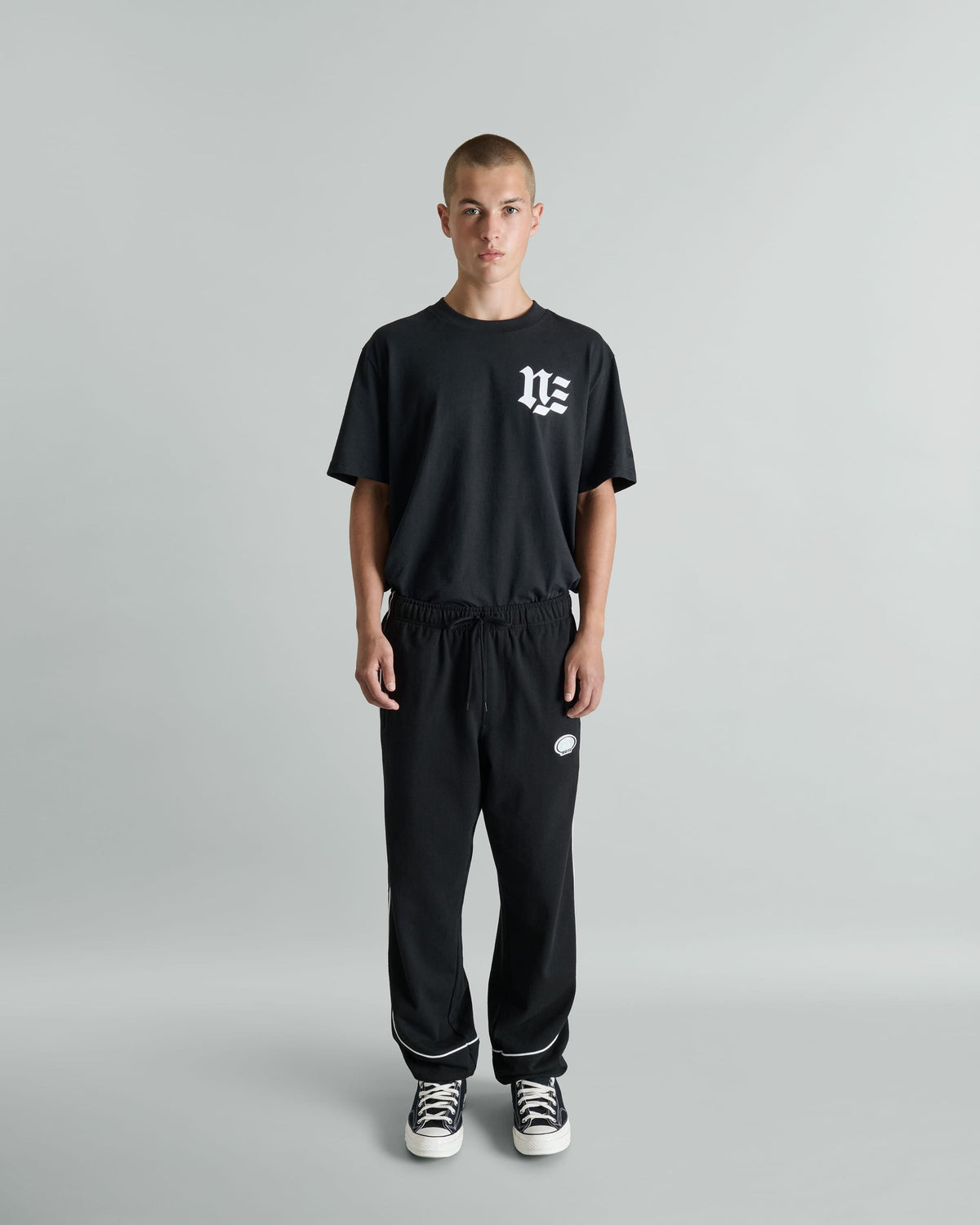 Shoreline Black Track Jogger