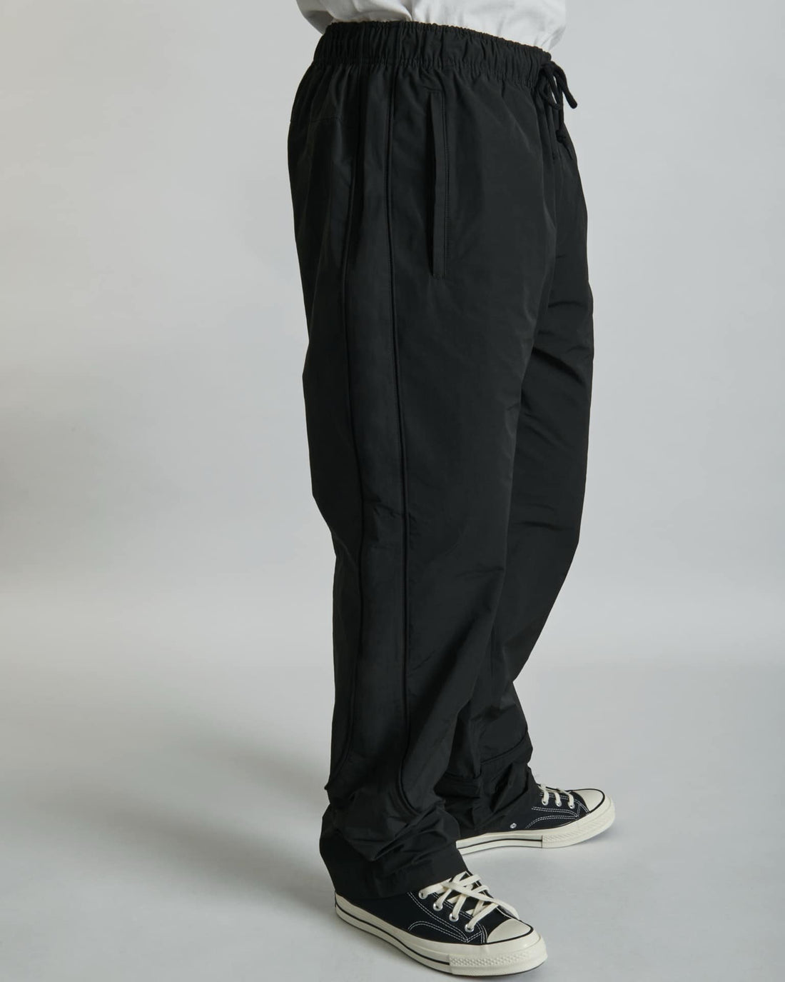 Larkin Black Track Pants
