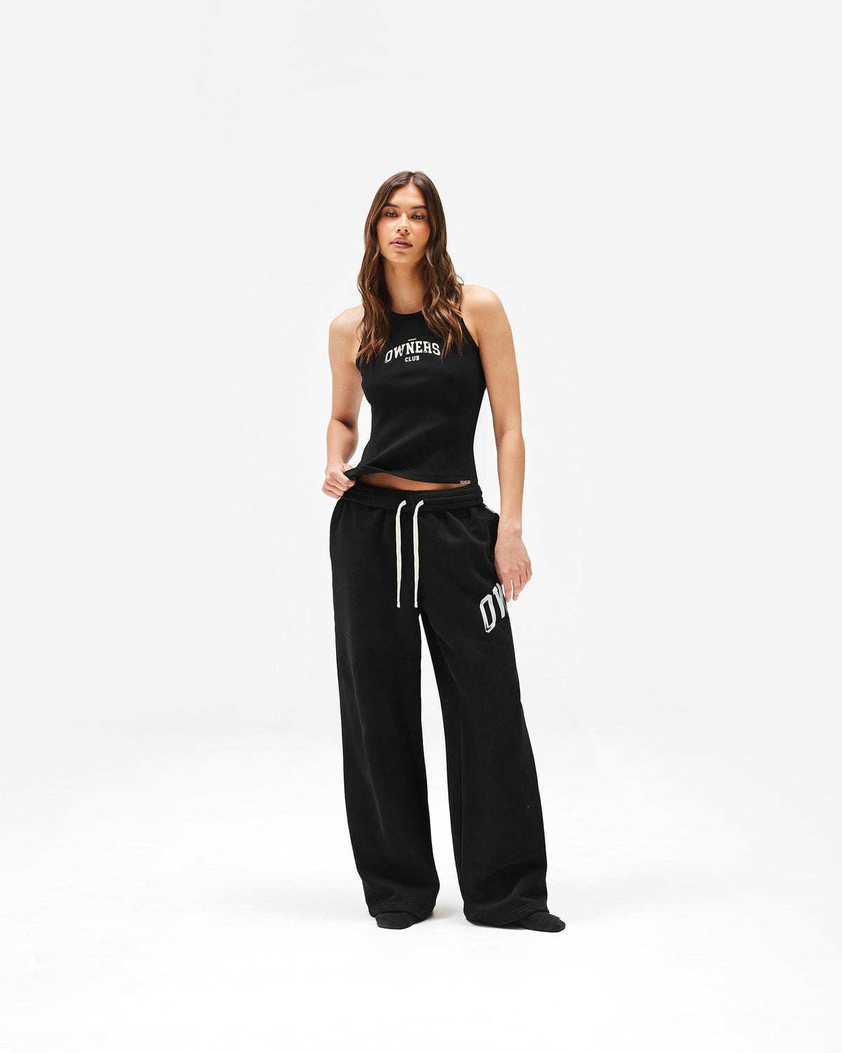 Represent Owners Club Rib Vest - Jet Black