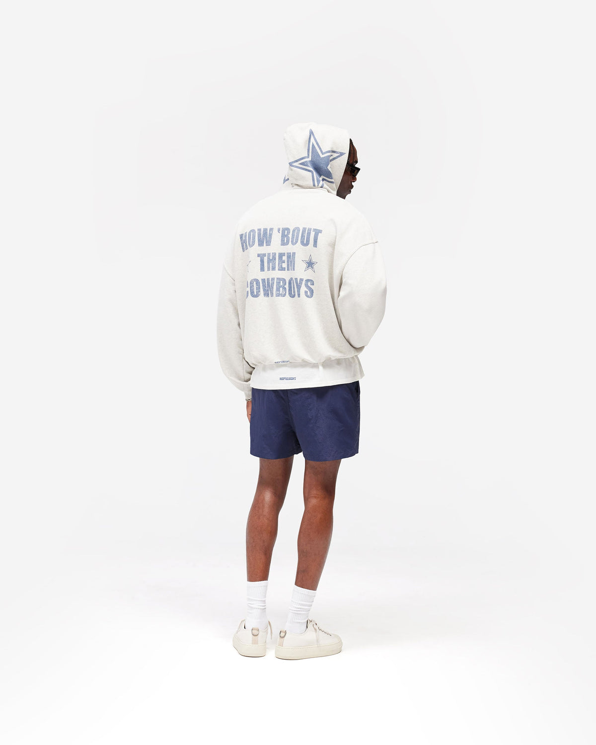 Dallas Cowboys x Represent Hoodie - Cream Marl