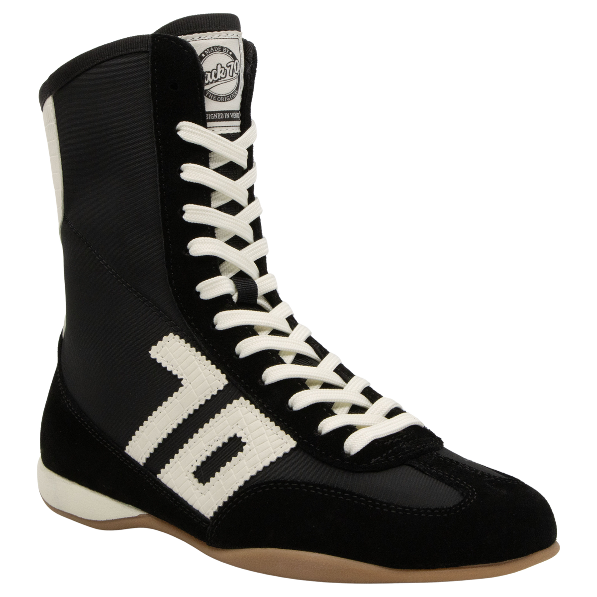 BOXEUR H in BLACK Sneaker Boots