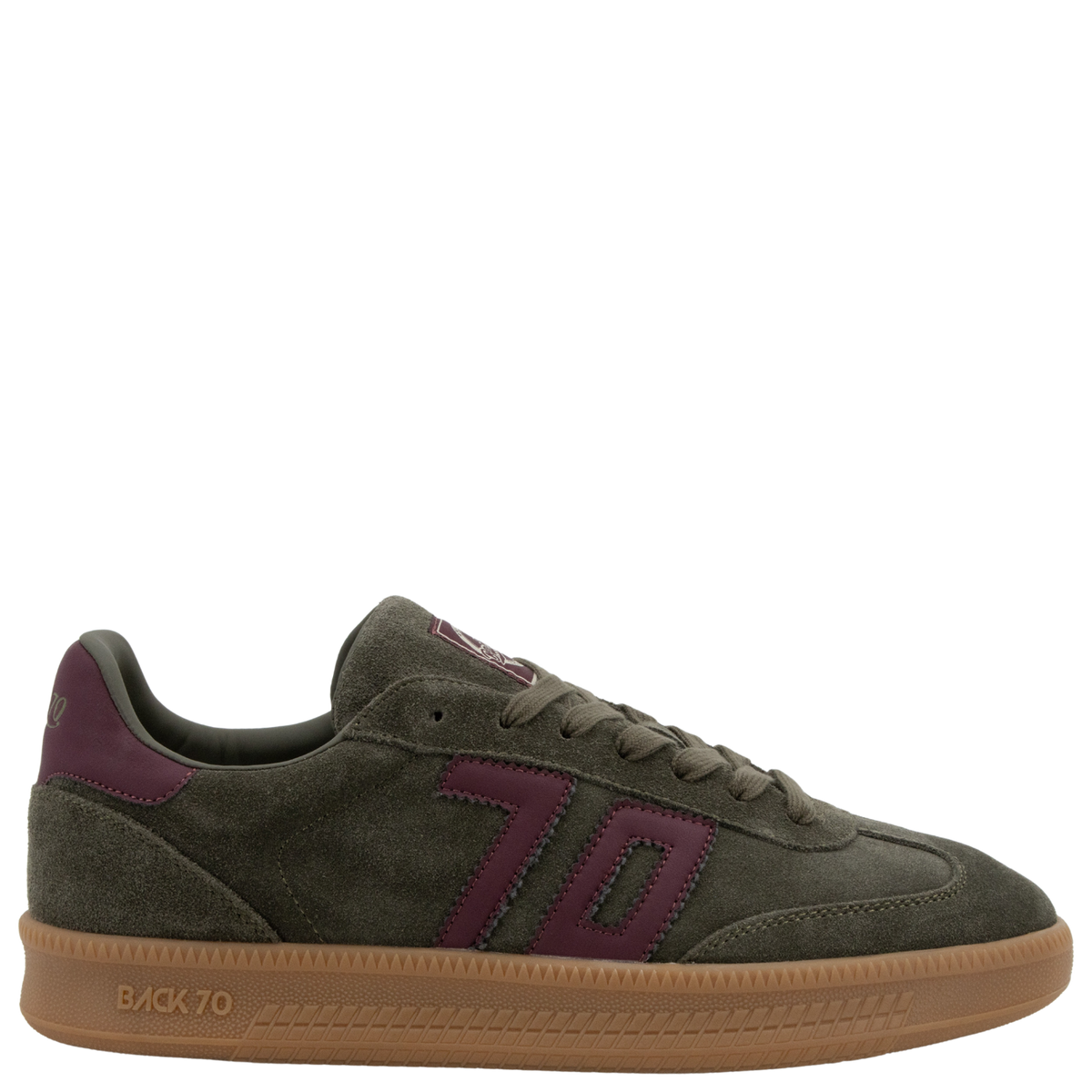 DOUBLE Y W26 in SUEDE OLIVE WINE Sneakers