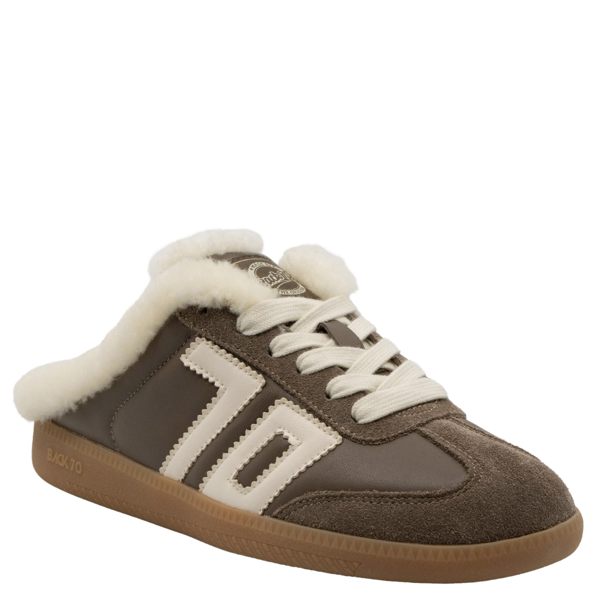 EASTER FL in TAUPE BUTTER Backless Sneakers
